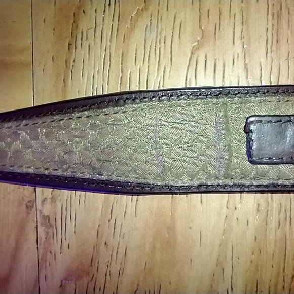 Vintage Men's Designer Coach Fine Leather Reversible Belt - Picture 2 of 10